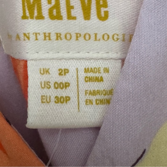 Maeve Floral Wrap Maxi Dress Size US 00P - Picture 8 of 15